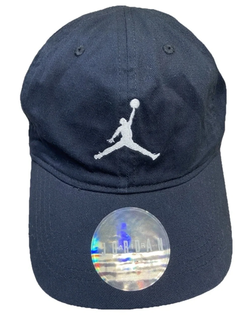 New Nike Michael Jordan Jumpman Youth Black Cotton Adjustable Hat Cap